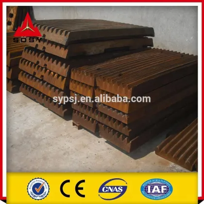 Oem Mets Jaw Crusher Spare Parts