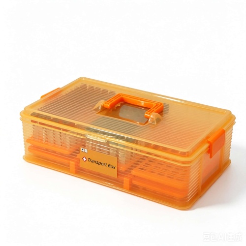 Recipiente para transporte de tubos de sangue