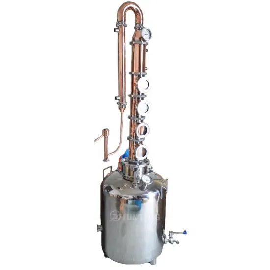 Factory Sale: Comprehensive Selection of Widely Used Gin, Moonshine, and Micro Distillery Equipment Including 100L Copper Pot Still