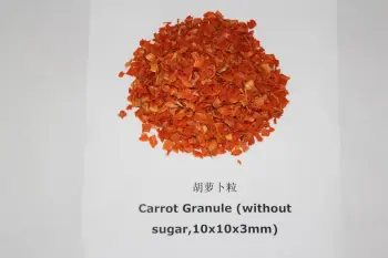 Dehydrated Carrot Flakes, Granules