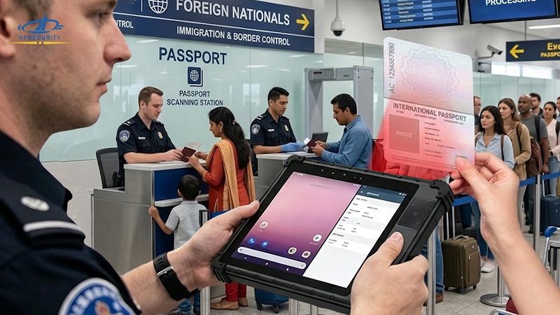 HFSecurity Airport Solution: Integrated Access Control, Payment, Employee Security, and Safety for Aviation Safety