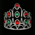 Χριστούγεννα Χρώμα Rhinestone Tiara Βασιλιάς Crown