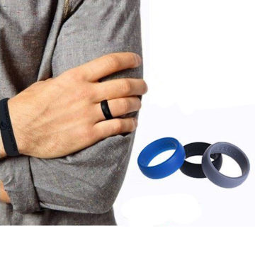 ของขวัญส่งเสริมการขายแฟชั่นซิลิโคนนิ้วมือโปรโมชั่นแหวน