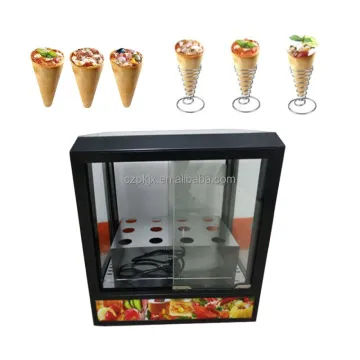Commercial Cone Pizza Oven for Sale with Bread Pizza Cone Moulding Machine and Display