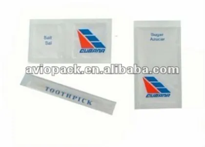 inflight condiment salt & papper kit