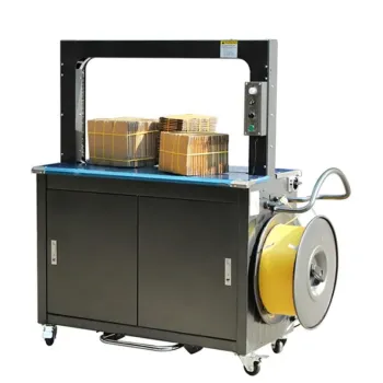 High-Speed Automatic Strapping Machine for Tape, Carton Boxes, and Paper Tubes with Intelligent Plastic Strapping