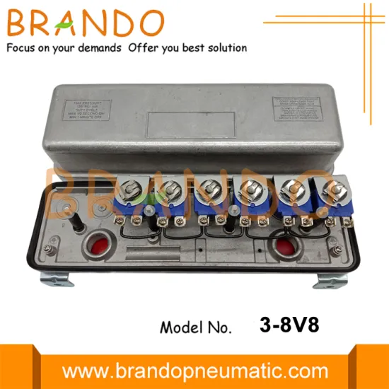 Goyen Type 3-8V6 Solenoid Pilot Valve Enclosure Box