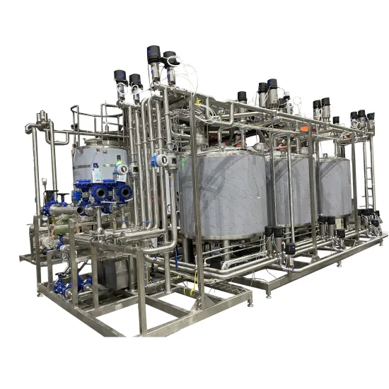 Complete Set Concentrated Milk Production Line for Condensed Milk Plant