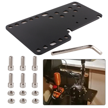 PC USB Plate Hand Hand Plate لألعاب SIM للسباق (Logitech G27/G25/G29/T500/T300)
