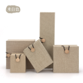 Customized Schmuckverpackung einzigartiges Design Holzverpackung Vintage -Verpackung