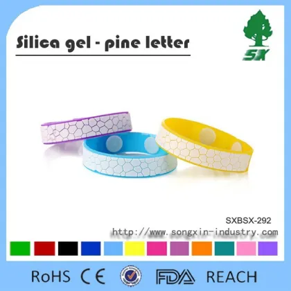 Colorful and Sports Design Mosquito Repellent Bracelet/Wholesale Price Mosquito Repellent Wrist Band