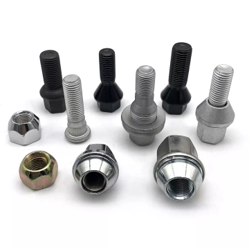 China Factory Custom CNC Machining Heavy Truck Parts: Hub Nuts and Wheel Bolts M7 M8 M12 M14 GR5 Wholesale