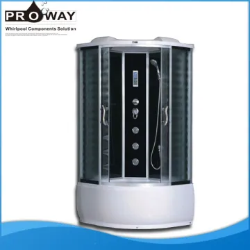 5mm glass 900X900X2150mm With 3 Layers Of Fiber Glass Elegant Shower Room Sanitary Ware Steam Generator Shower Cubicle