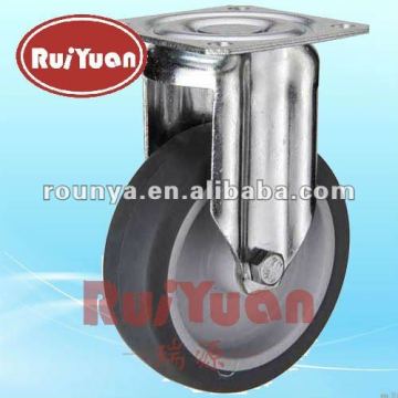 2.5"-5" NEW Rigid Pu Plate Caster Each Plate Casters