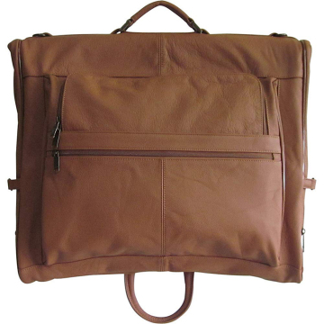 Professional Large Leather Suit Garment Bag