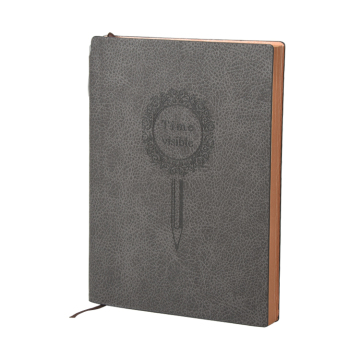 Copertina morbida del logo Debossato personalizzato A5 Leather Notebook