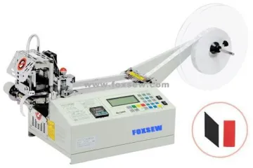Automatic Ribbon Angle Tape Cutter Hot Knife