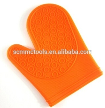 Non Slip Heat Resistant Silicone Gloves with cotton