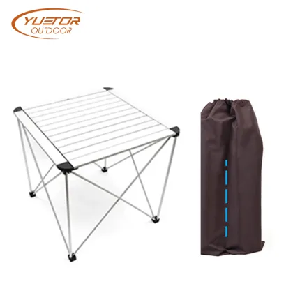 aluminium outdoor dining table and Carry Bag