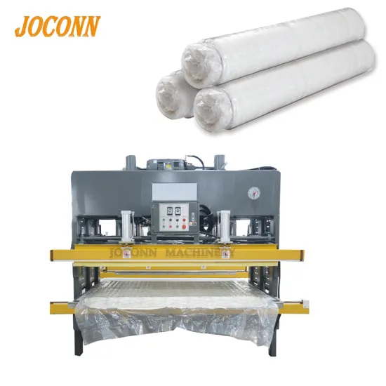 Automatic Vacuum Foam Mattress Compressing and Packing Machine
