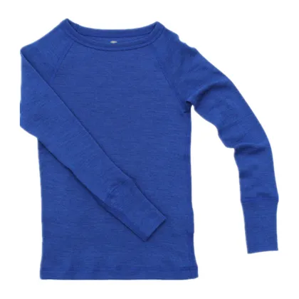 Merino wool seamless baby and kid underwear thermal set