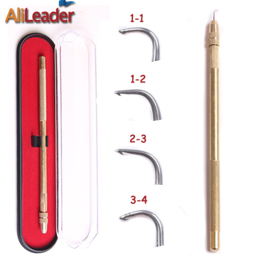 Alileader Best Selling Hair Tools 1 Set Hair Needle Holder Ventilating Needles For Wig Making