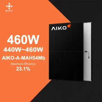Cost and Details of the Aiko Solar Rotterdam Series 440W-460W N-Type ABC Black Hole Panel Setup for Home