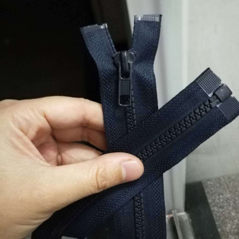 Polyester zipper slider for garment