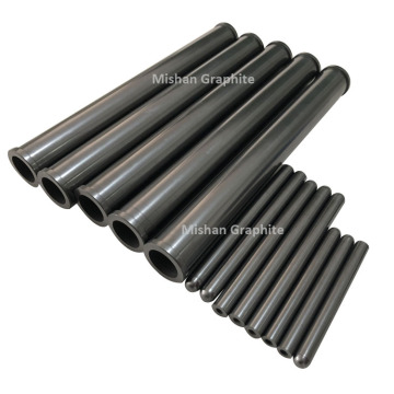 Tuyau de graphite de tube de graphite isostatique poli à haute densité