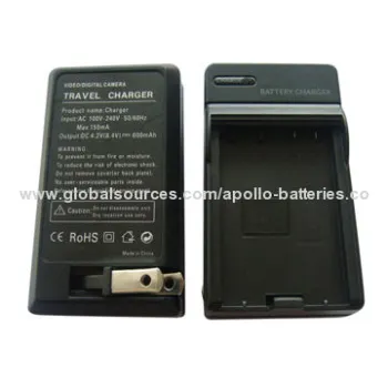 Grade A camera rechargeable battery chargers for CANON LP-E6, 4.2V/600mAhNew