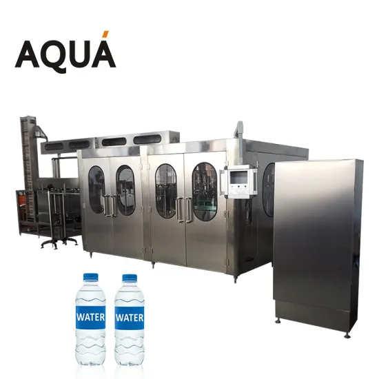 Small Bottled Water Packing Plant: 3 in 1 Washing Filling Capping Machine