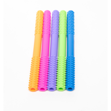 Bâtons de mastication sensuelle en silicone pour enfants