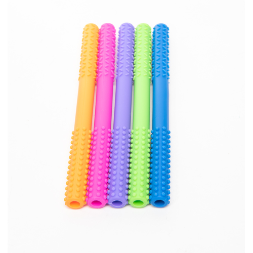 Bâtons de mastication sensuelle en silicone pour enfants