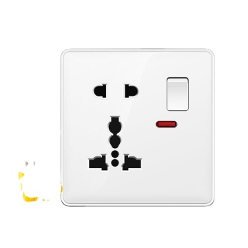British Standard 5 Pin Socket Universal Wall Socket