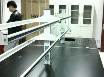 University Laboratory Reagent Shelf for Central Bench