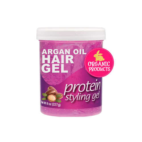 Hair Styling Gel Coconut Oil Frizz Control Paraben-Free Protein Hair Gel Supplier