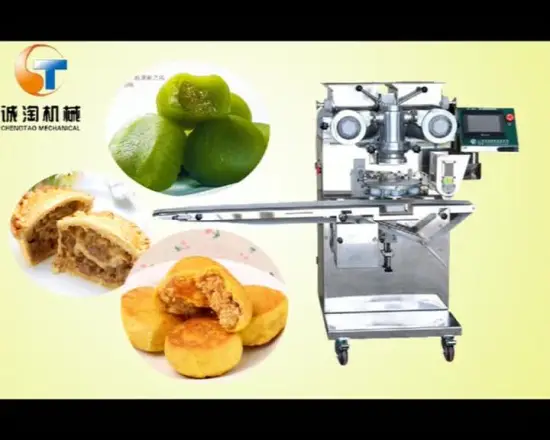 Automatic mochi ice cream making machine