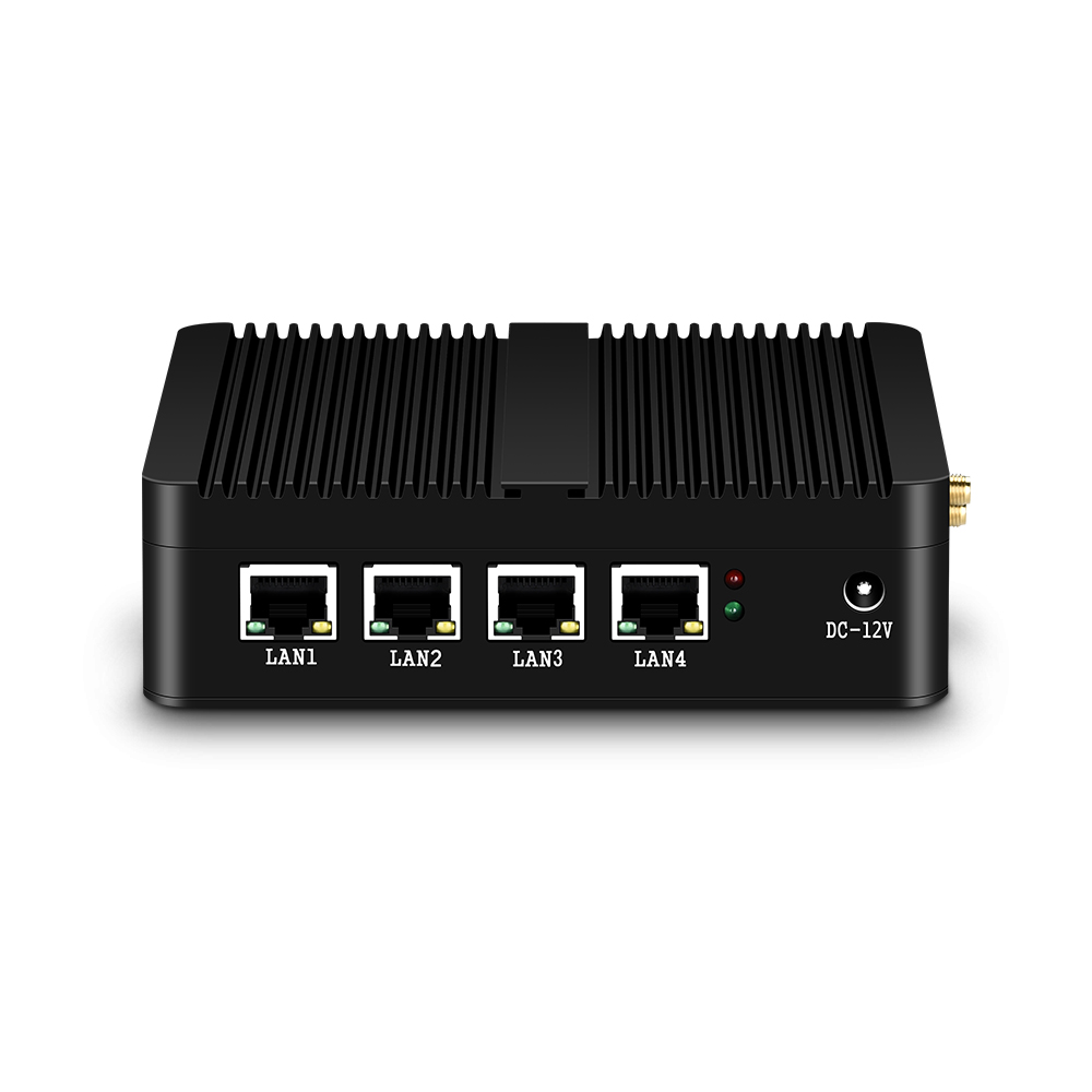 Pfsense 4 gigabit LAN J1900 Mini router Windows10