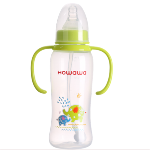 270ml Botol Perawatan Susu Bayi Dengan Pegangan