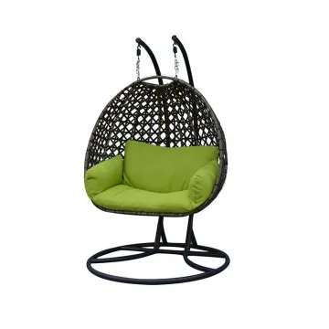 Uplion Outdoor Garden Swing Chair for Patio with Cushion