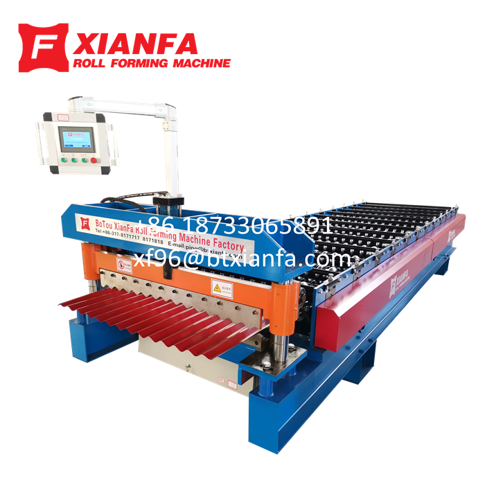 Wave Profile Roofing Sheet Forming Machine