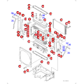 RADIATOR ASS'Y 425-03-21900/4250321900 is applicable to loader WA500-3