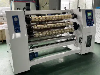 Uninterrupted BOPP Adhesive Tape Slitting Machine