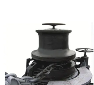 China Marine 160KN Electric Hydraulic Mooring Capstan