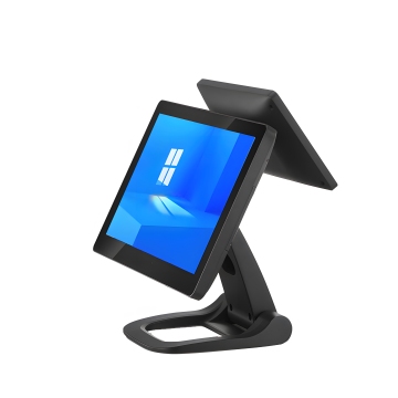 Brand New Dual Touch Screen Cash Register POS Machine for Supermarket Checkout