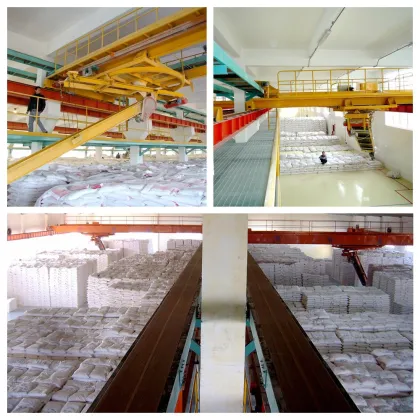 Bulk material handing equipment bag conveying stacker crane