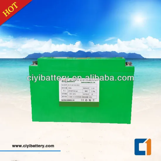 New Solar and E-Car Battery LI-FE LiFePo4 Battery 3.2V 100Ah