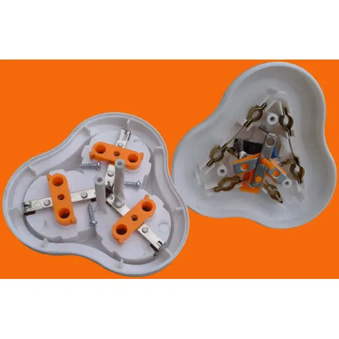 Adaptor Soket Pemisah Bulat Euroslot 16A 250V