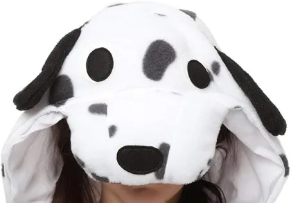 Unisex Dalmatian Onesie Animal Cosplay Costume