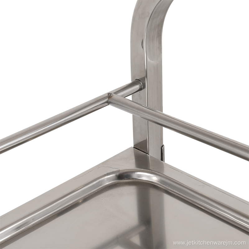 Restaurant Equipment Stainless Steel Liquor Service Trolley